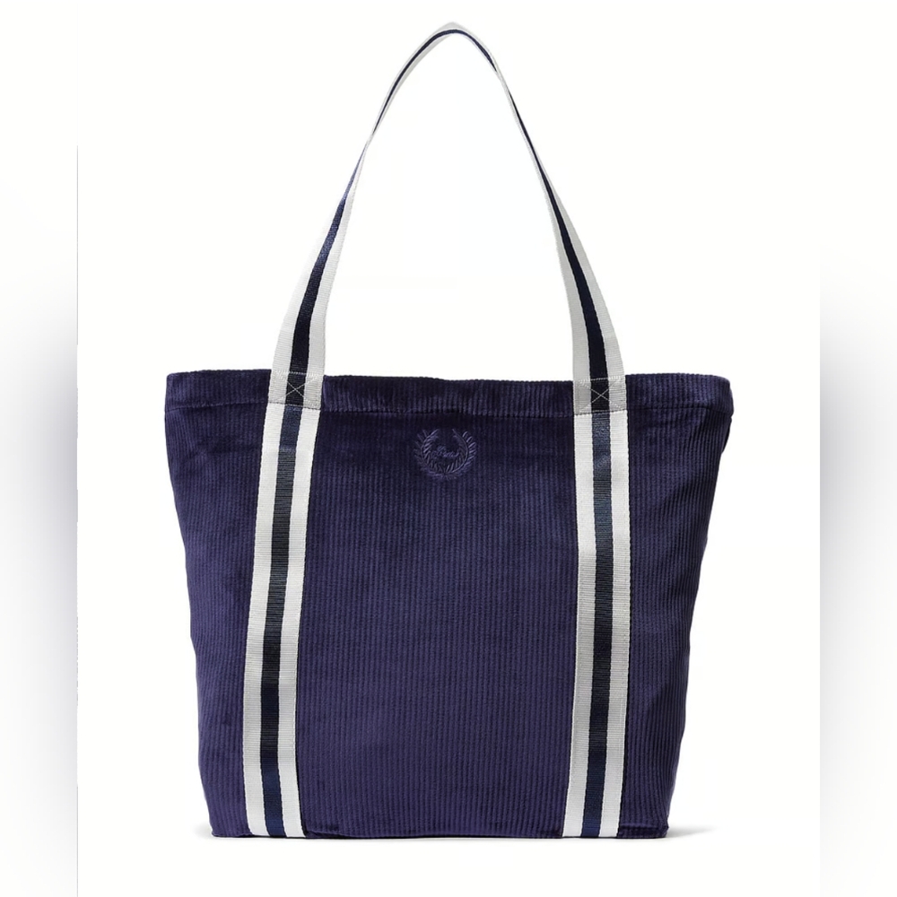 NWT Pink Victorias secret ribbed velour bag